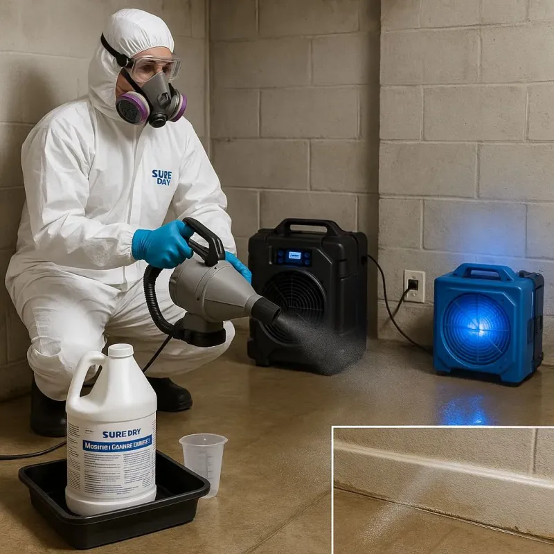 Sanitization and Odor Removal process in Tempe, AZ