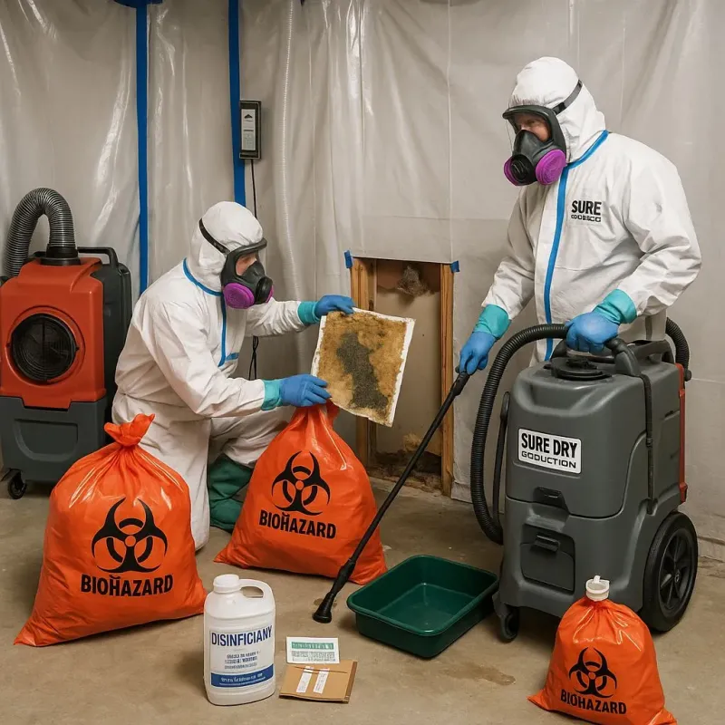 Contaminated Water Handling Protocols process in Tempe, AZ