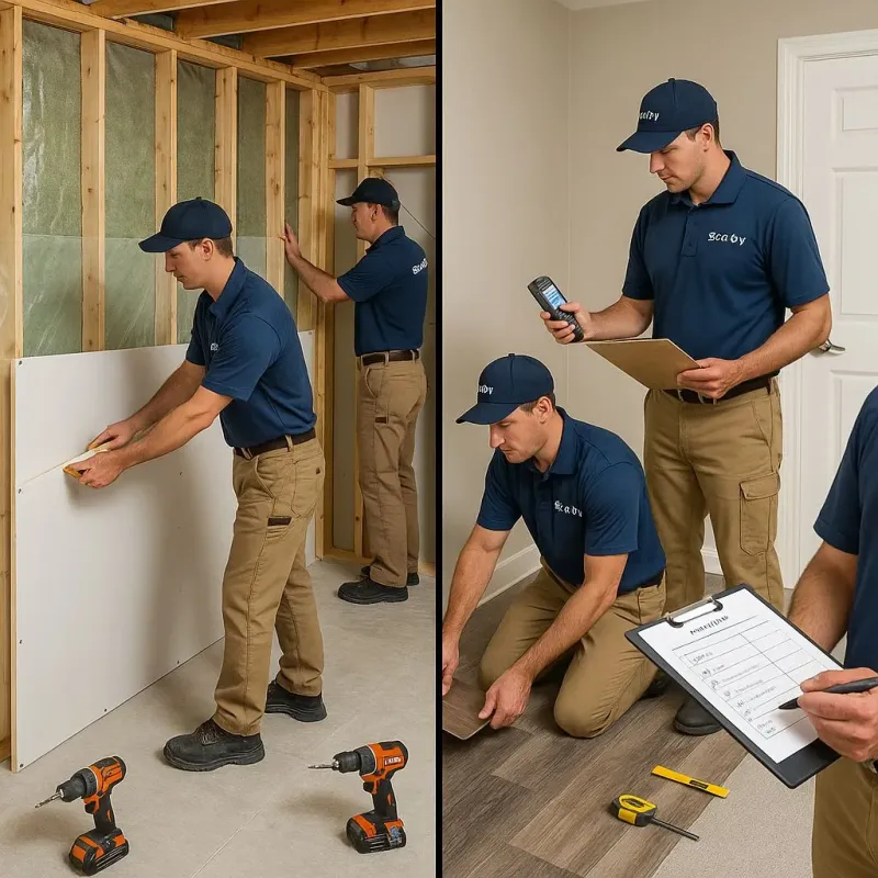 Repairs and Reconstruction process in Tempe, AZ